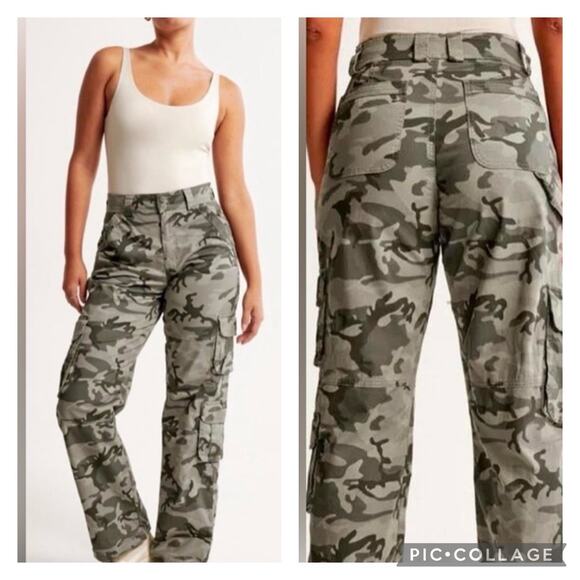 Abercrombie & Fitch Pants - Abercrombie Fitch Camo Cargo Pants Gorpcore Size 4